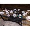 Image 2 : LOT OF CHINA TEA CUPS AND SAUCERS