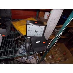 KENWOOD CB , TRANSFORMER & CLOCK & NEW RAIN JACKET