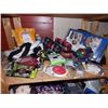 Image 1 : SHELF LOT OF NEW ITEMS - INCLUDING DUDLEY THE KIT & NINJA TURTLE BALL