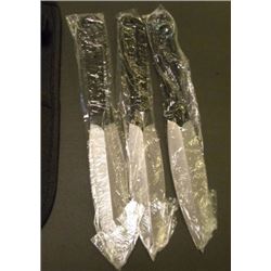NEW THROWING KNIVES WITH SHEATH - 4 PC TTL