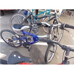 BIKE - CHILD'S SPORTEX 5 SPEED BIKE - BLUE/SILVER