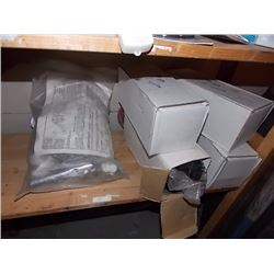 NEW TRACK LITES - 4 TTL & BAG OF HARDWARE