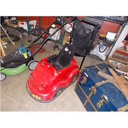 CHILD'S TOY PUSH CAR