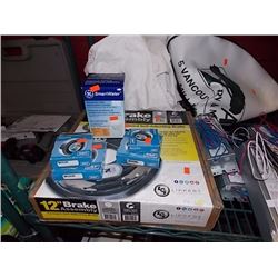 NEW BRAKE ASSEMBLY & BEARINGS - 12"