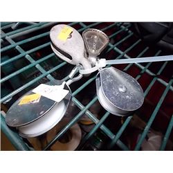 STAINLESS STEEL PULLIES - 4 TTL