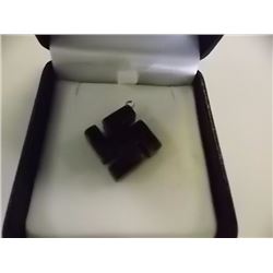 PENDANT - AGATE SWASTIKA NAZI PENDANT
