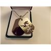 Image 1 : PENDANT - STAINLESS STEEL DRAGON DOGTAG WITH CHAIN - RETAIL ESTIMATE $140