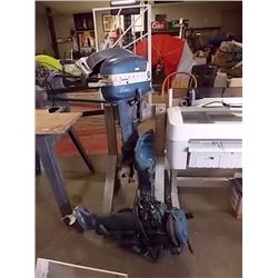 VINTAGE EVINRUDE OUTBOARD MOTOR - as-is - 2 TTL