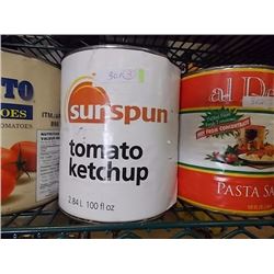 SUN SPUN TOMATO KETCHUP - 2.84L - 3 TTL