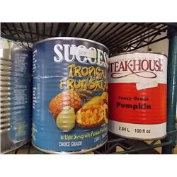 CAN OF TROPICAL FRUIT SALAD - 2.84L