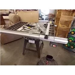 TABLE SAW - CABINET MAKER QUALITY SAW - WORKING 2hp - CENTRAL MACHINERY INDUSTRIAL