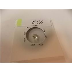 GEMSTONES -  1 TTL - WHTE TOPAZ(OVAL)