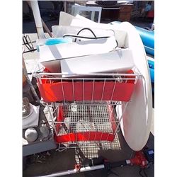 DOUBLE DISPLAY BIN & CONTENTS