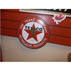 AUTOMOBILIA MEMORABILIA - METAL SIGN - TEXACO