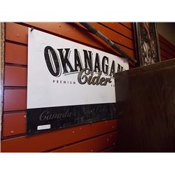 BREWERS MEMORABILIA - METAL - OKANAGAN CIDER