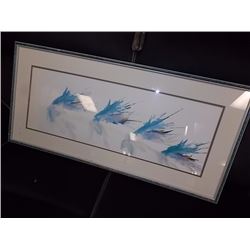 FRAMED PRINT - FLOWERS