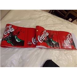 MEMORABILIA - CARDBOARD BANNER - COCA COLA