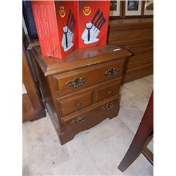 PINE NIGHT STANDS - 3 DRAWERS - 2 TTL