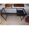 Image 1 : HALL TABLE - METAL & GLASS