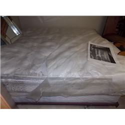 KING MATTRESS - DAMAGED - AS-IS