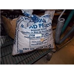 BAG OF WOOD PELLETS