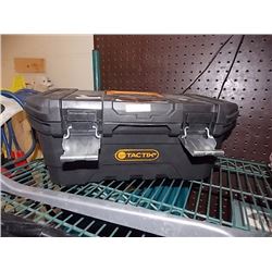 NEW TACTIX BLACK TOOL BOX