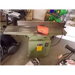 RABBITING INDUSTRIAL JOINTER/PLANER ON STAND