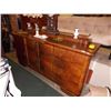 Image 3 : ART DECO BURL WALNUT SIDEBOARD circa. 1930