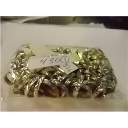 NEW FASHION BAND RINGS- APPROX. 100