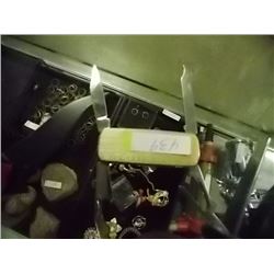 NEW MULTI KNIFE WOOD HANDLE