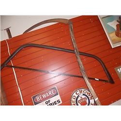 VINTAGE METAL TREE SAW