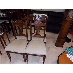 EAST WING DINING CHAIRS - 6 x BID