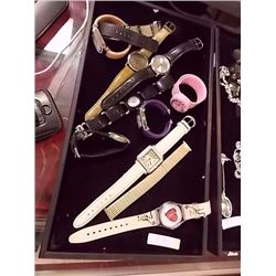 TRAY ASSORTED WATCHES - NO TRAY