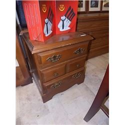 PINE NIGHT STANDS - 3 DRAWERS - 2 TTL