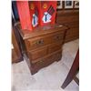 Image 1 : PINE NIGHT STANDS - 3 DRAWERS - 2 TTL