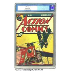 Action Comics #18 (DC, 1939) CGC FN+ 6.5 Cream to off-white pages.