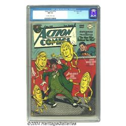 Action Comics #109 Ohio pedigree (DC, 1947) CGC NM 9.4 Off-white to white pages.