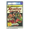 Image 1 : Adventure Comics #85 (DC, 1943) CGC VF+ 8.5 Off-white to white pages.
