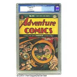 Adventure Comics #94 (DC, 1944) CGC VF/NM 9.0 Off-white pages.