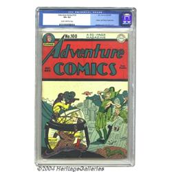 Adventure Comics #100 (DC, 1945) CGC VF+ 8.5 Cream to off-white pages.