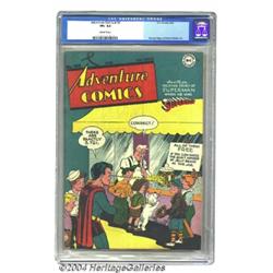 Adventure Comics #105 (DC, 1946) CGC VF+ 8.5 Off-white pages.