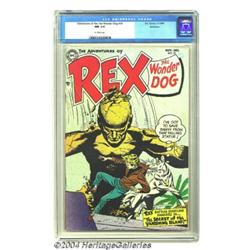 Adventures of Rex the Wonder Dog #18 Bethlehem pedigree (DC, 1954) CGC NM 9.4 Off-white pages.