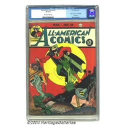 All-American Comics #24 (DC, 1941) CGC VF 8.0 Off-white to white pages.