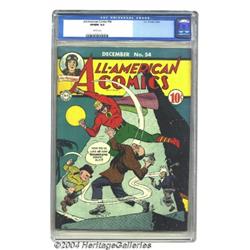 All-American Comics #54 (DC, 1943) CGC VF/NM 9.0 White pages.
