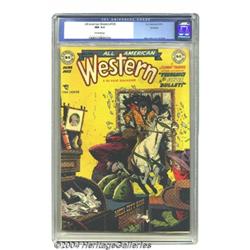 All-American Western #108 Hawkeye pedigree (DC, 1949) CGC NM 9.4 Off-white pages.