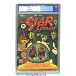 All Star Comics #8 (DC, 1942) CGC FN- 5.5 Cream to off-white pages.