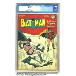 Batman #39 (DC, 1947) CGC VF+ 8.5 Off-white pages.