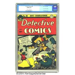 Detective Comics #89 (DC, 1944) CGC VF/NM 9.0 Off-white to white pages.