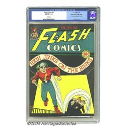 Flash Comics #62 Mile High pedigree (DC, 1945) CGC NM/MT 9.8 White pages.