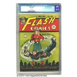 Flash Comics #68 Mile High pedigree (DC, 1945) CGC VF+ 8.5 White pages.